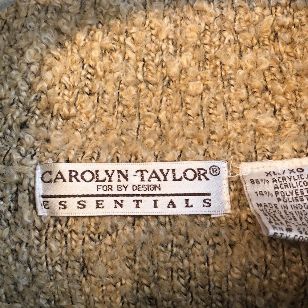 Carolyn Taylor Essentials Button Up Cardigan Size… - image 3